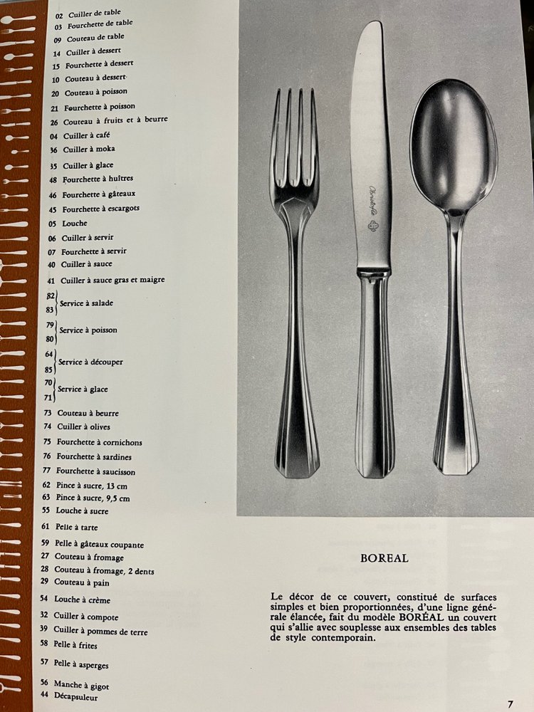 Christofle Boréal Besteck 37-teilig 