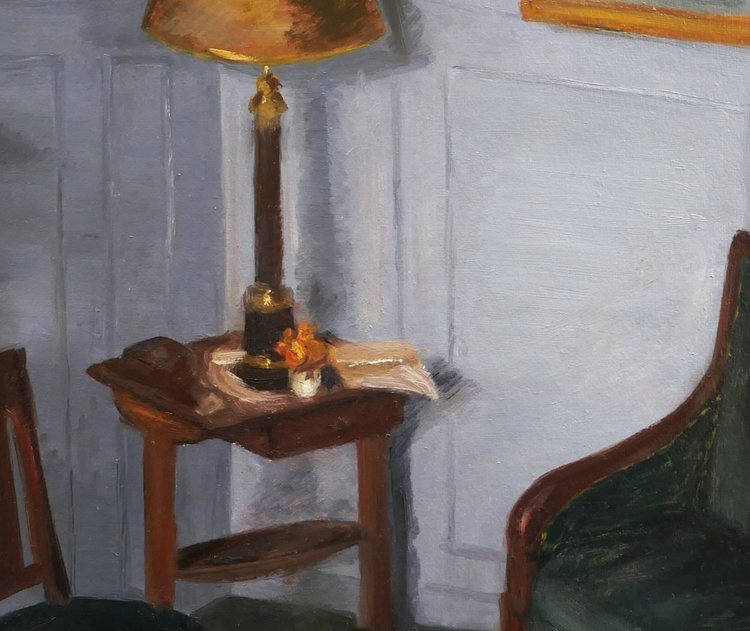 Joée LAUNEAU, Interieur (Wohnzimmerecke)