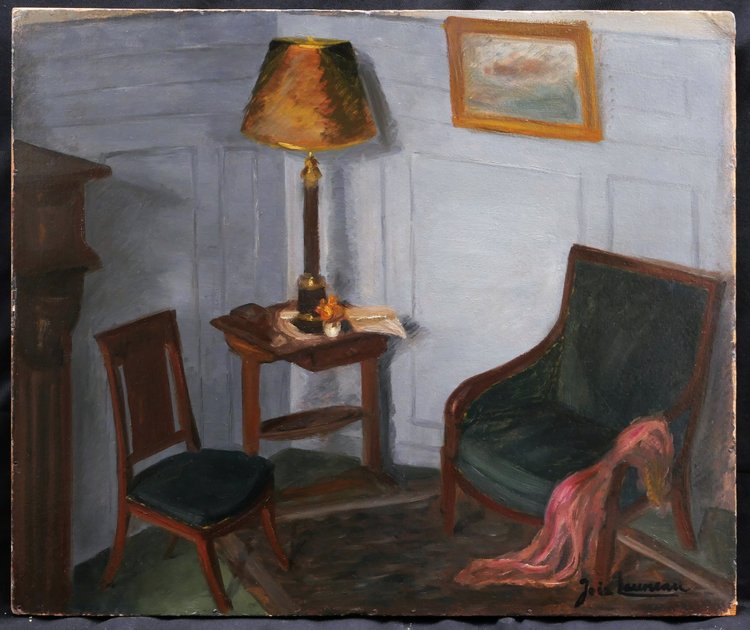 Joée LAUNEAU, Interieur (Wohnzimmerecke)