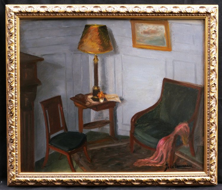 Joée LAUNEAU, Interieur (Wohnzimmerecke)