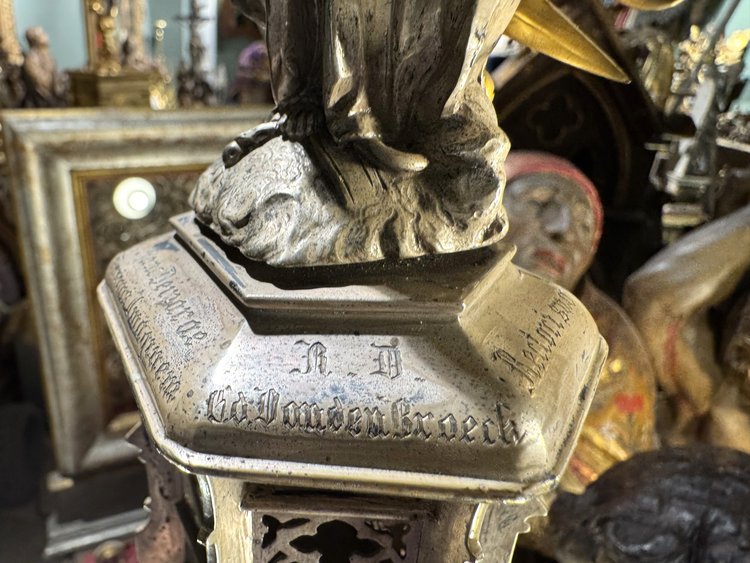 Processional Staff with Virgin in Glory - 19th Century