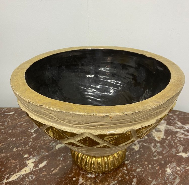 Art-Deco-Keramikbecher 