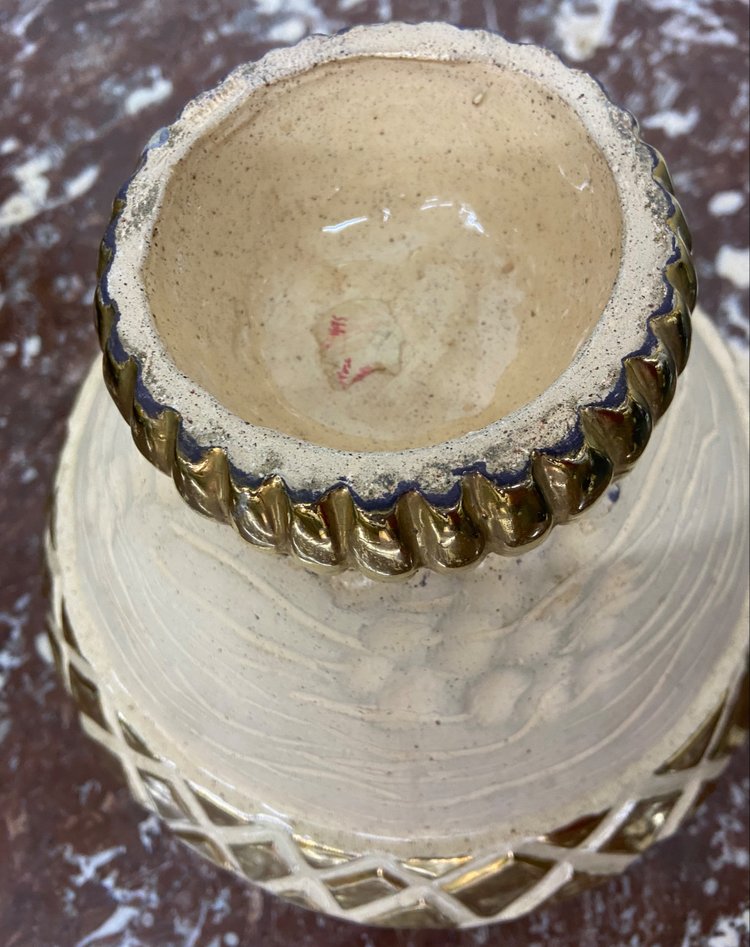 Art-Deco-Keramikbecher 
