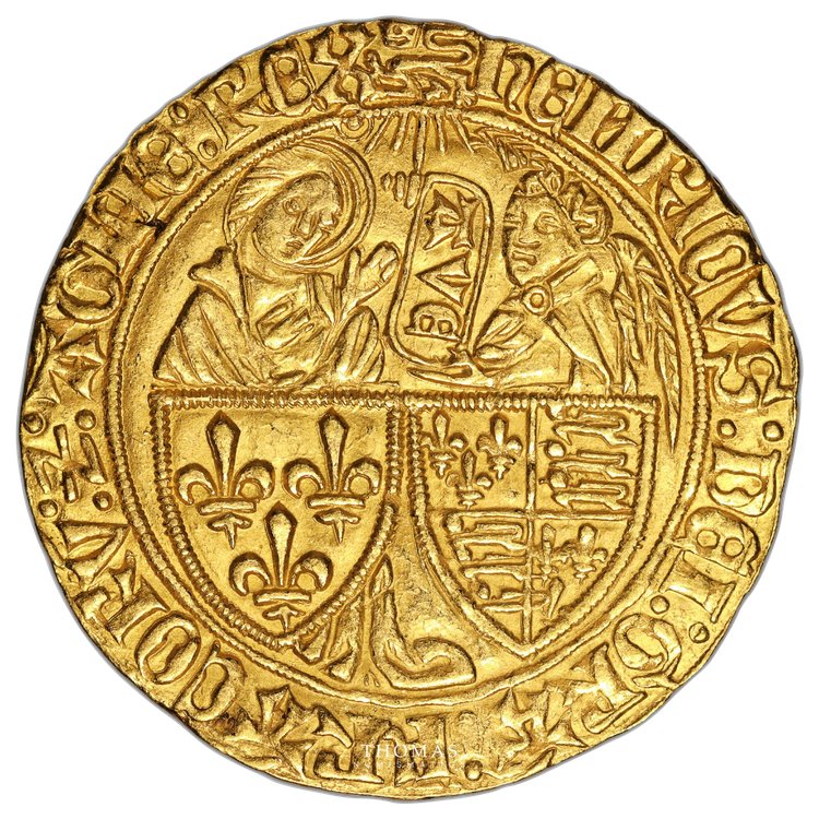 SALUT D’OR – ROUEN – TRÉSOR DE LA GUERRE – DE CENT ANS – ABBAYE DE LA LUCERNE