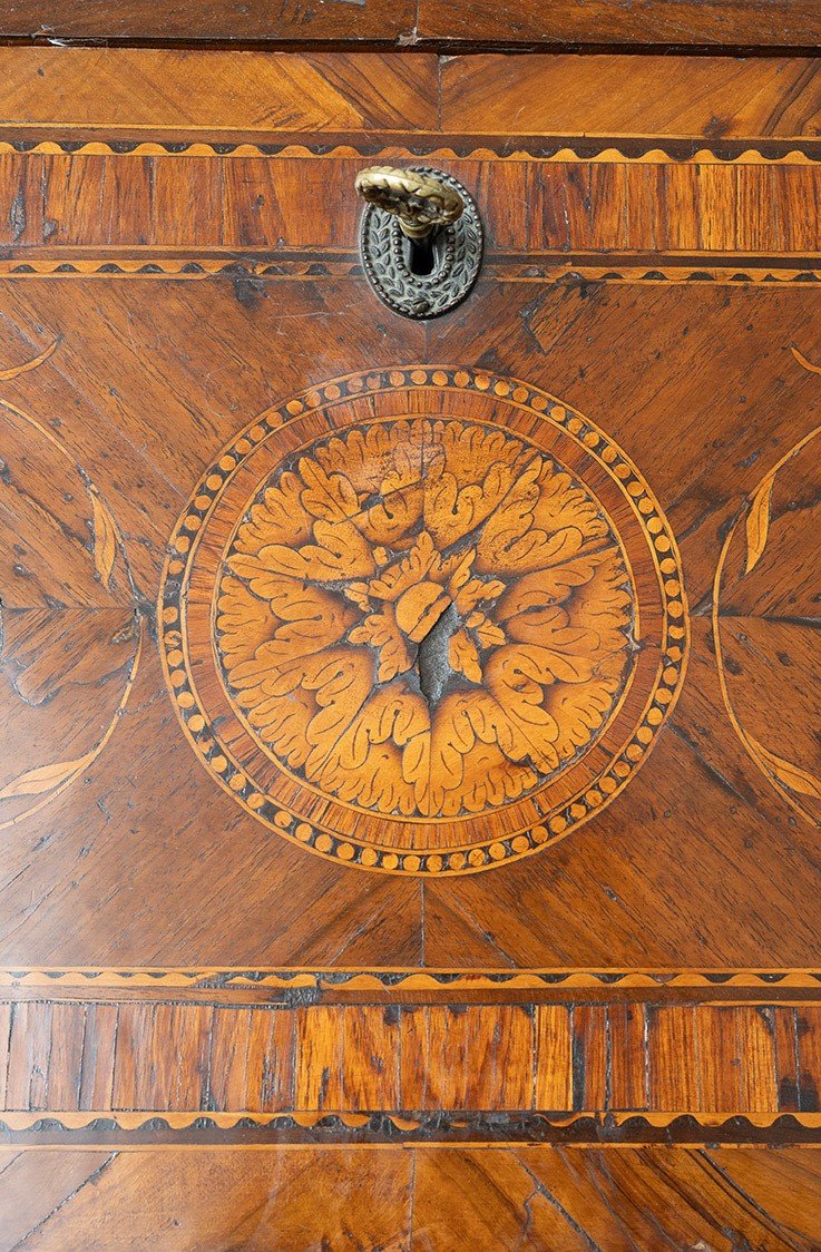 Alter Louis XVI-Schreibtisch Lombardei (Italien) 18. Jahrhundert.