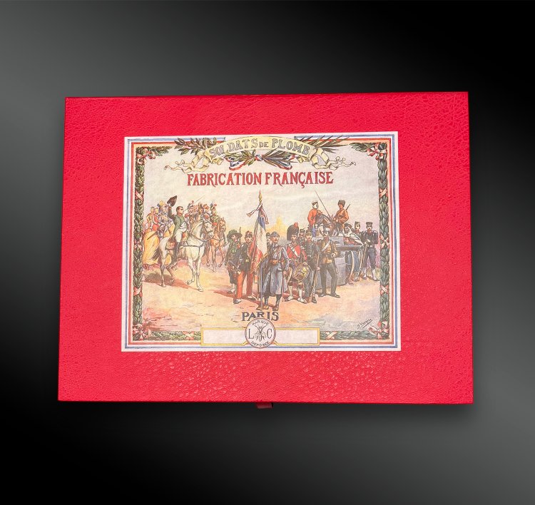 AU PLAT D’ÉTAIN, MAISON LUCOTTE - DEUX CAVALIERS de la COMPAGNIE MÉHARISTE SAHARIENNE