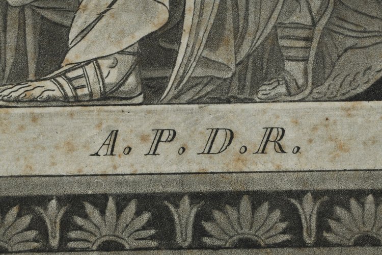 SUITE OF 5 ENGRAVINGS OF ANTIQUE SCENES AFTER MOITTE BY JANINET