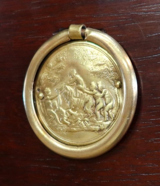  Rare Commode en Amarante massif, époque Louis XVI – XVIIIe 