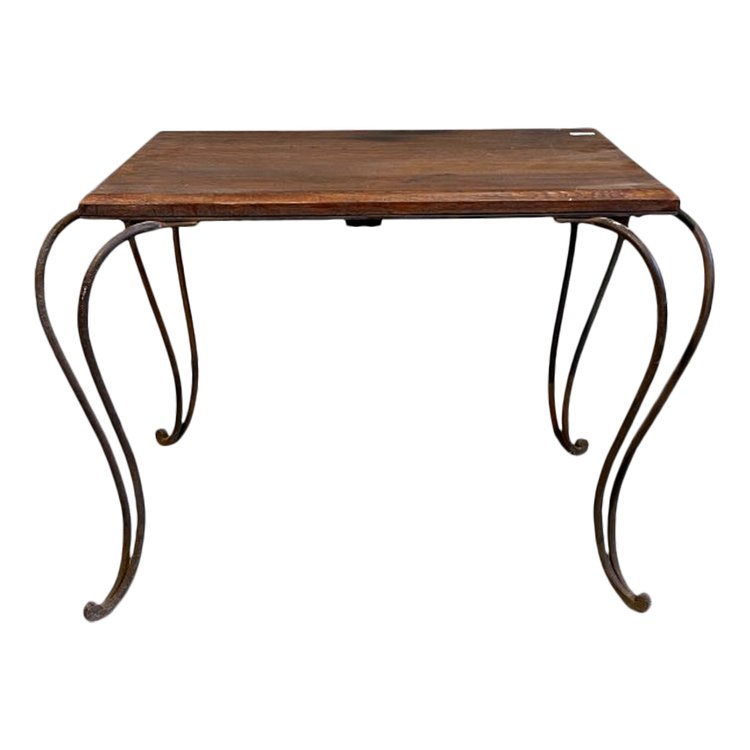 Table basse 1900 en chêne