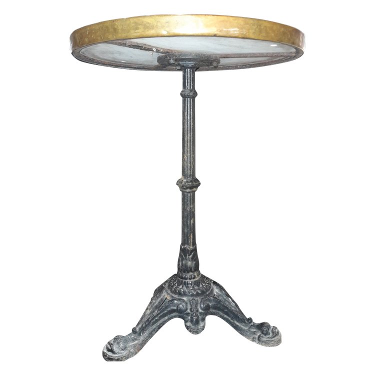 JEAN-BAPTISTE ANDRÉ GODIN (1817-1888) table de bistrot 