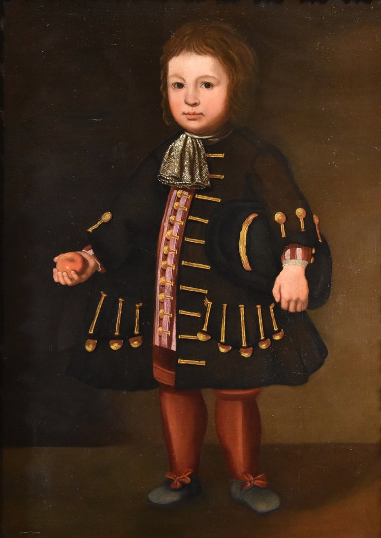 Portrait d'Un Jeune Garçon, Eécole Lombarde du XVIIe Siècle
