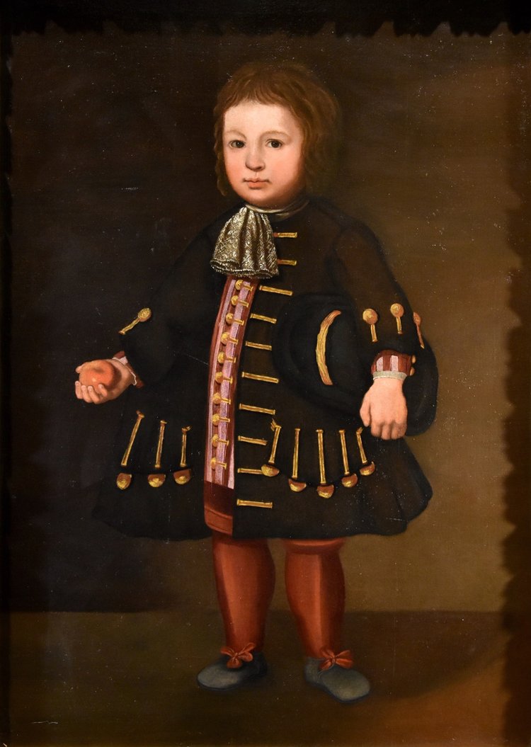 Portrait d'Un Jeune Garçon, Eécole Lombarde du XVIIe Siècle