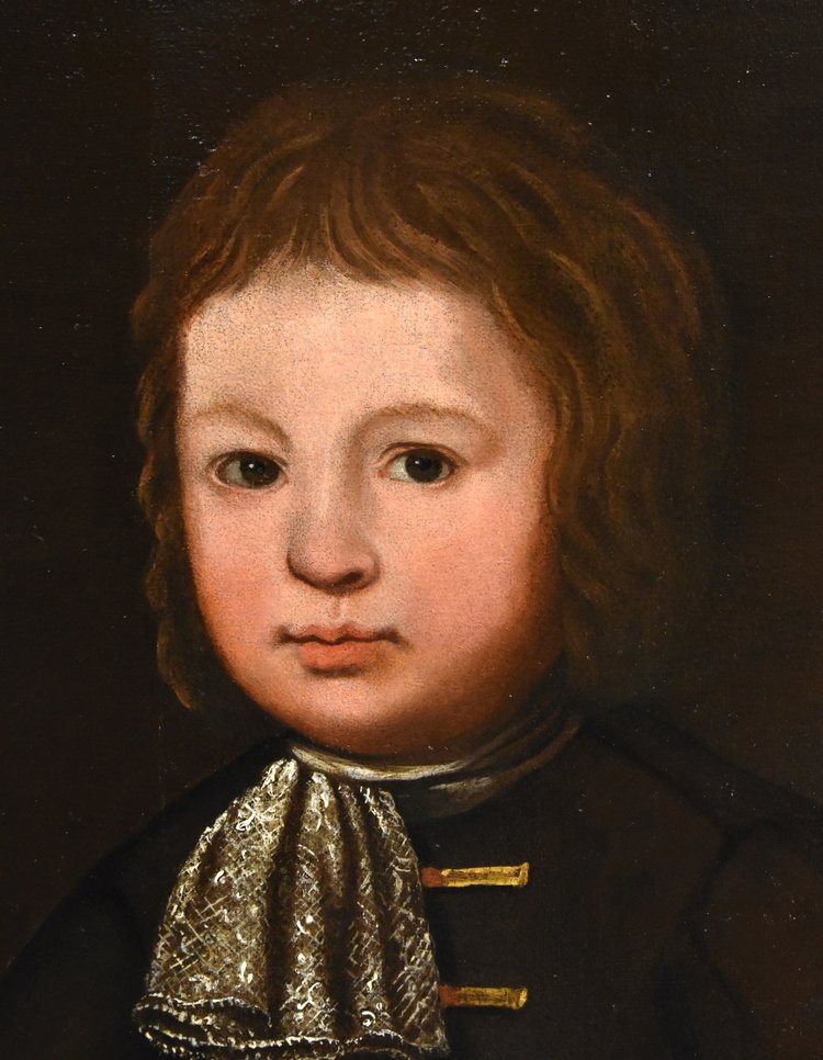 Portrait d'Un Jeune Garçon, Eécole Lombarde du XVIIe Siècle