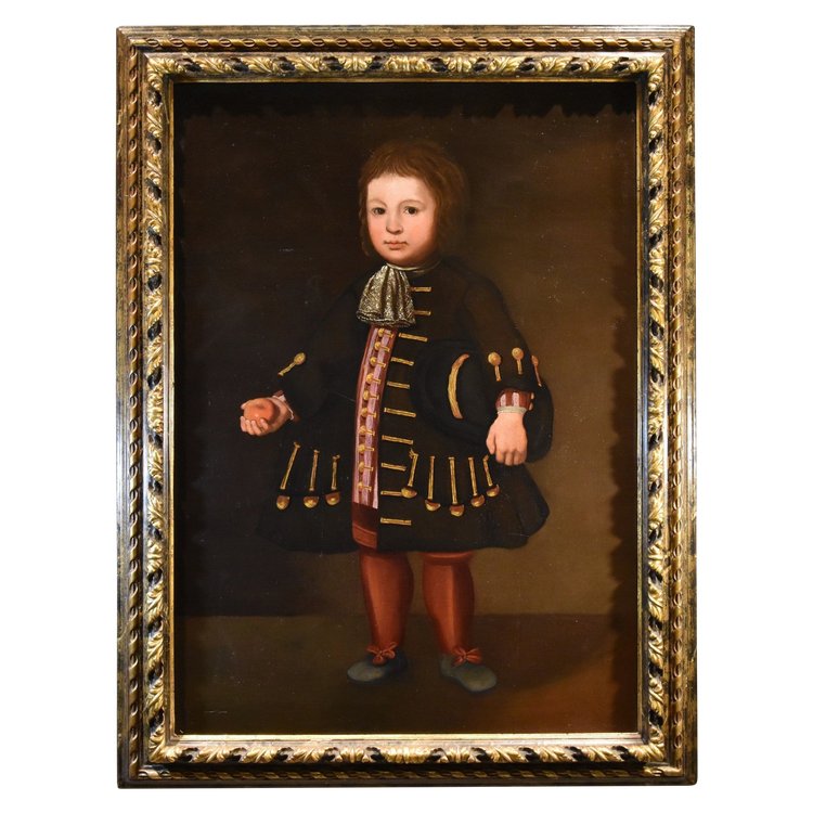 Portrait d'Un Jeune Garçon, Eécole Lombarde du XVIIe Siècle