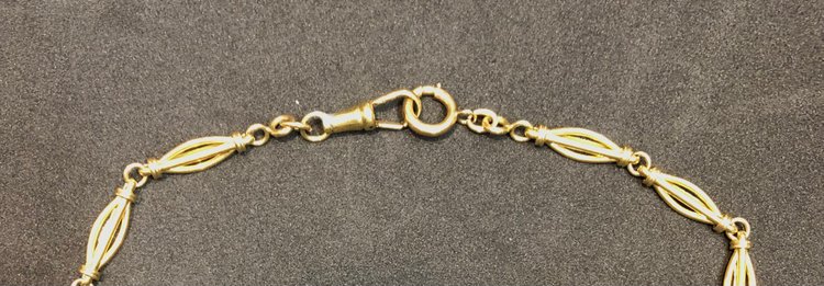 collana a catena per orologio 