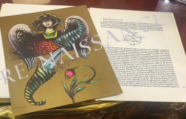Histoire, structure et symbolisme du Tarot par Raymond Abellio .