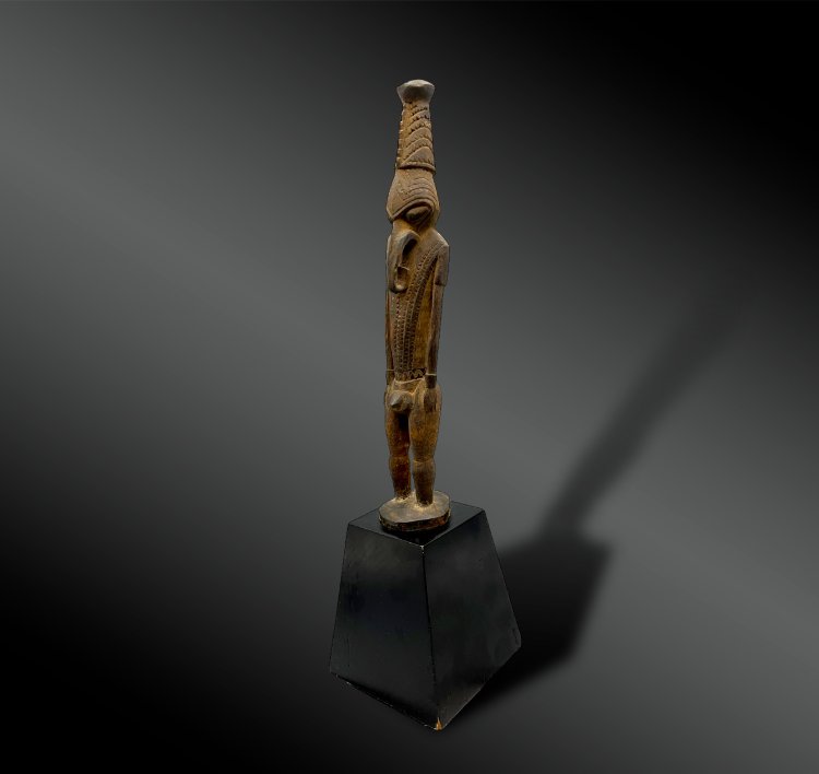 Ahnenstatuette – Sepik-Kultur, Ost-Sepik (Provinz), Papua-Neuguinea – um 1900