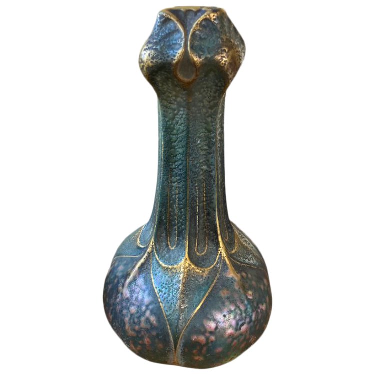 Vaso anfora in gres (Art Nouveau)