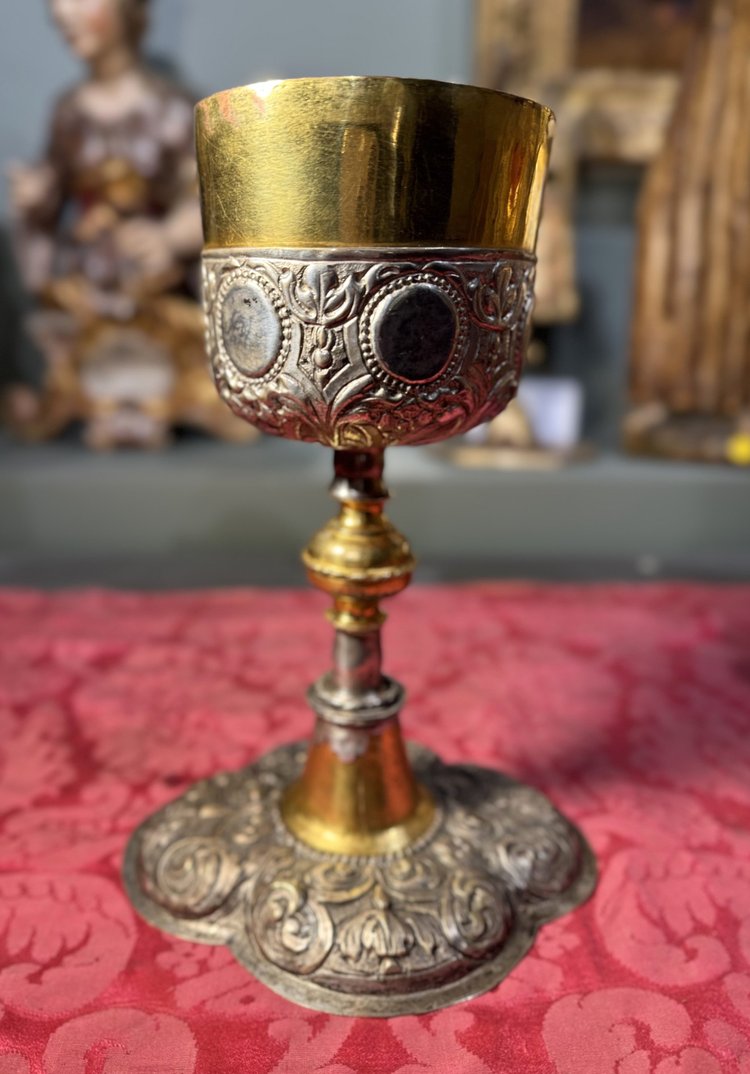 German Baroque Chalice – 17th century