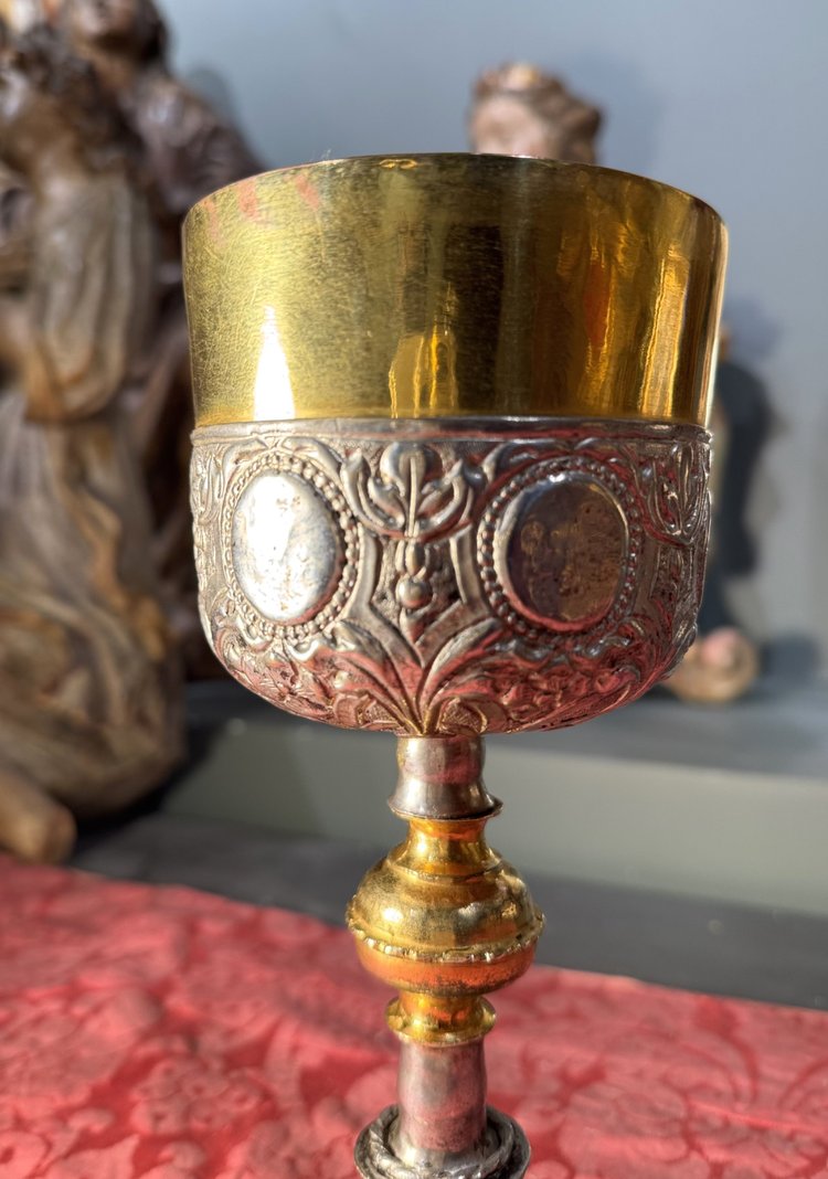 German Baroque Chalice – 17th century