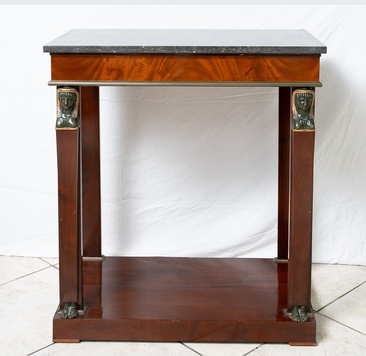 Console Ancienne Retour d'Egypte France 19ème Siècle.