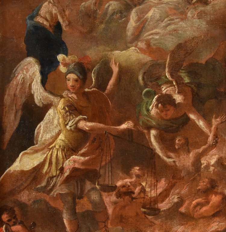 Psicostasia dell'Arcangelo Michele, Luca Giordano (Napoli, 1634 – 1705)