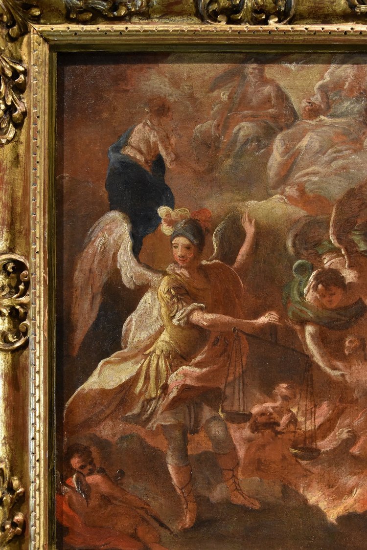 Psicostasia dell'Arcangelo Michele, Luca Giordano (Napoli, 1634 – 1705)