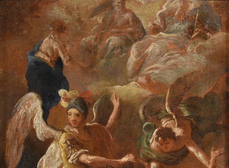 Psicostasia dell'Arcangelo Michele, Luca Giordano (Napoli, 1634 – 1705)