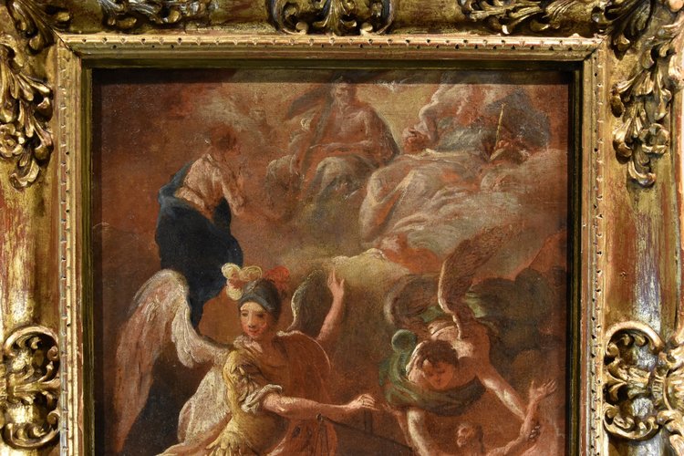 Psicostasia dell'Arcangelo Michele, Luca Giordano (Napoli, 1634 – 1705)