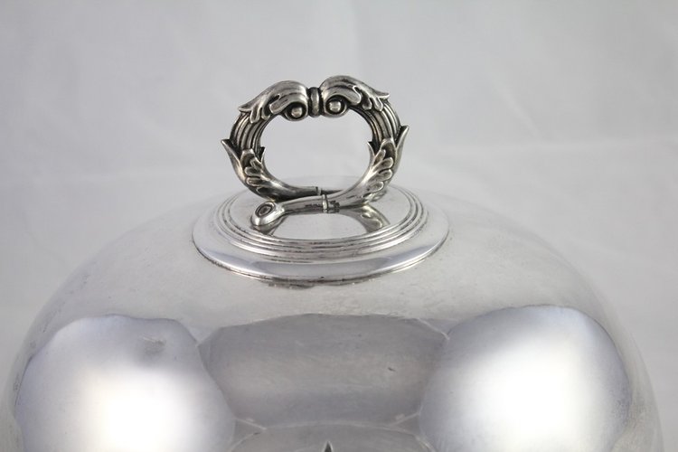 Silver-plated bell by goldsmith François Levrat, mid-19th century
