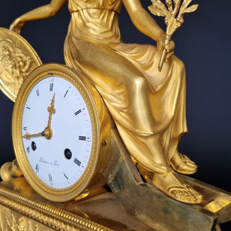 J.S Deverberie, “Peace” clock, Directory-Consulate period.