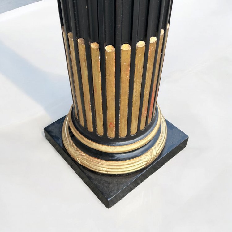 Guaina - Colonna Tronca Del Periodo Di Napoleone III Dalla Famosa Casa della Scala di Cristallo a Parigi