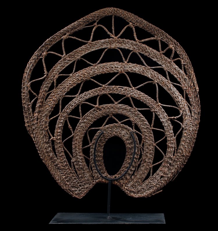 Tanzkopfschmuck, Stammeskunst, ozeanische Kunst, Papua-Neuguinea, traditionelles Ornament, Ozeanien