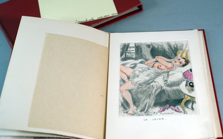 Curiosa Fabien Fabiano "The Hours of the Parisian Woman", 10 Dry Points