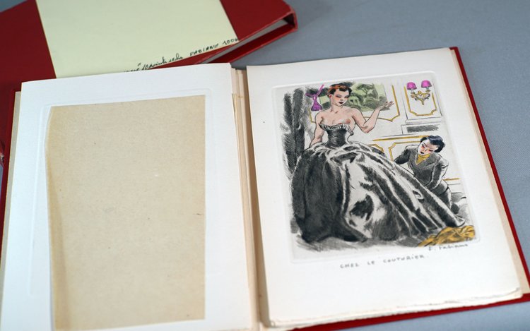 Curiosa Fabien Fabiano "The Hours of the Parisian Woman", 10 Dry Points