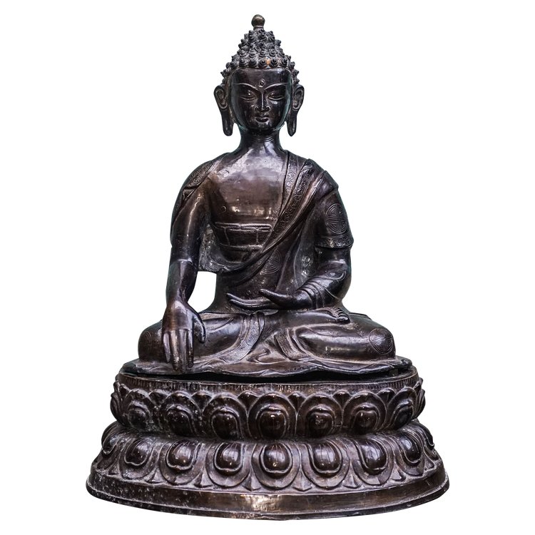 Buddha, Tibet Bronzo Inizio XX secolo 