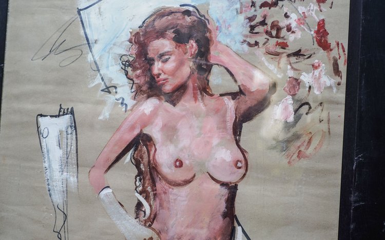 Yves Le GUELLEC, “NU” sotto vetro 