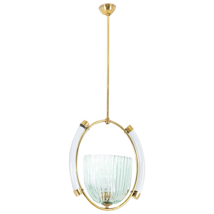 Barovier & Toso. Murano glass lantern. 1950s. LS6044689I