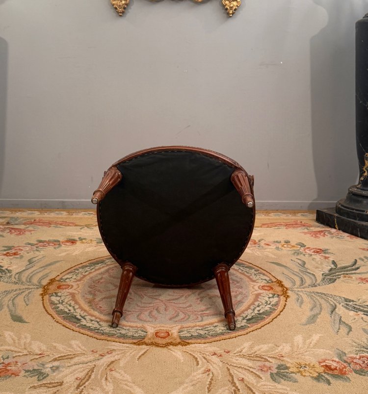Bürosessel aus Mahagoni aus der Zeit Louis XVI, ca. 1780