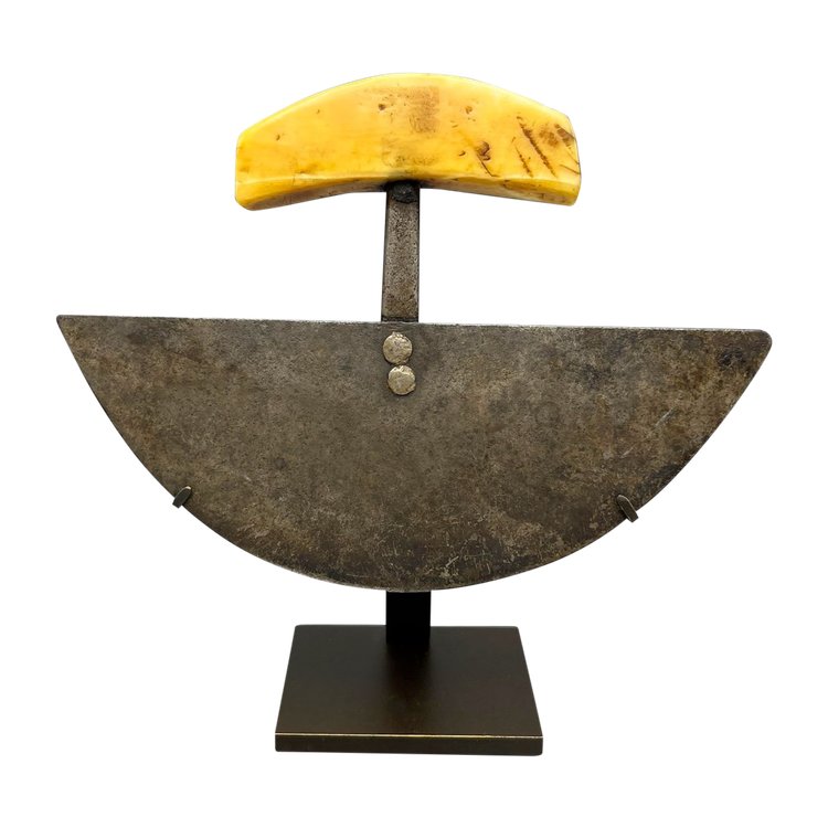 COUTEAU de FEMME Ulu - Culture Nunavut, Canada - XIXème siècle