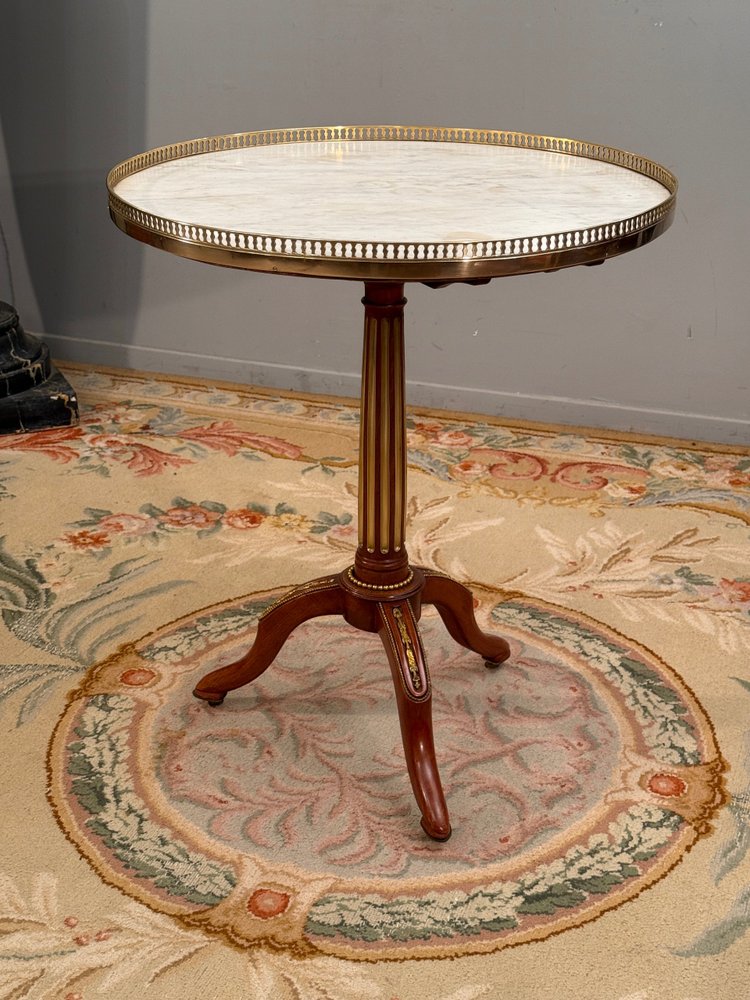Gueridon Basculant En Acajou d'Epoque Louis XVI, Vers 1780