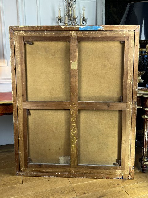 IMPORTANTE DIPINTO FINE XVII INIZIO XVIII "RITRATTO DI BAMBINI" 135 cm x 110 cm