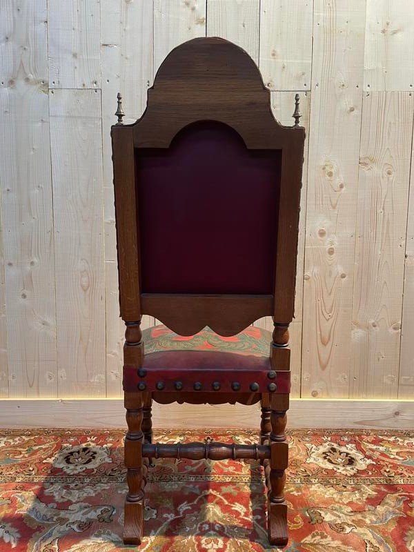 Set of 4 Louis XIII chairs