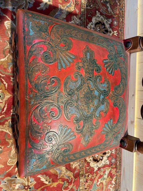 Set of 4 Louis XIII chairs