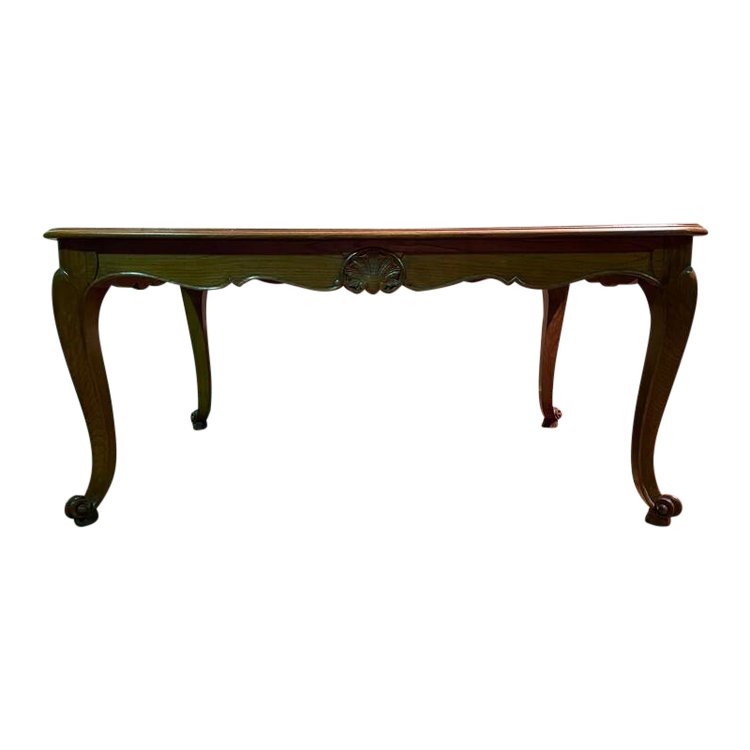 Italienischer Tisch im Louis XV-Stil aus Eiche