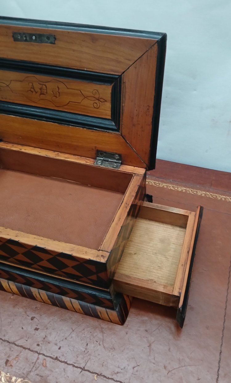Marquetry box