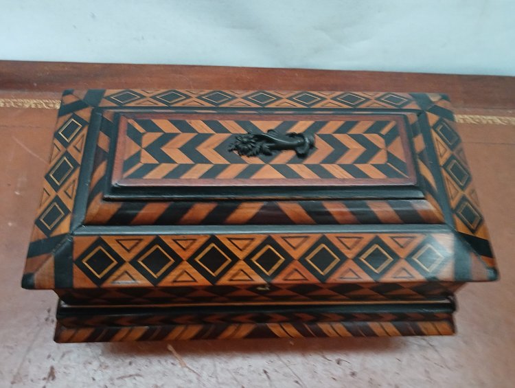 Marquetry box