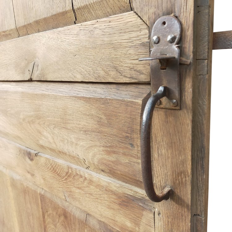 Porte Ancienne De Communication XVIIIème En Chêne XVIIIème