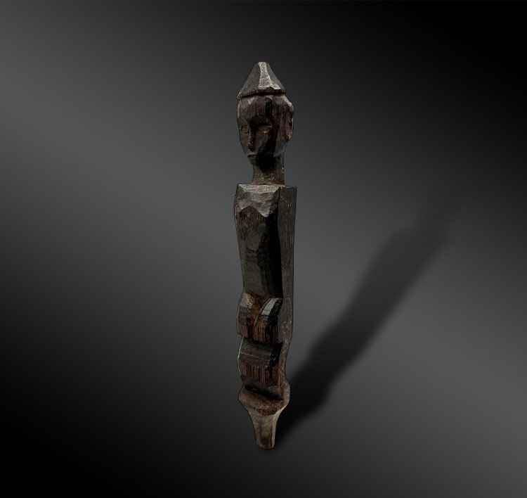 STATUETTE ANTHROPOMORPHE - Bornéo, Indonésie - Vers 1900