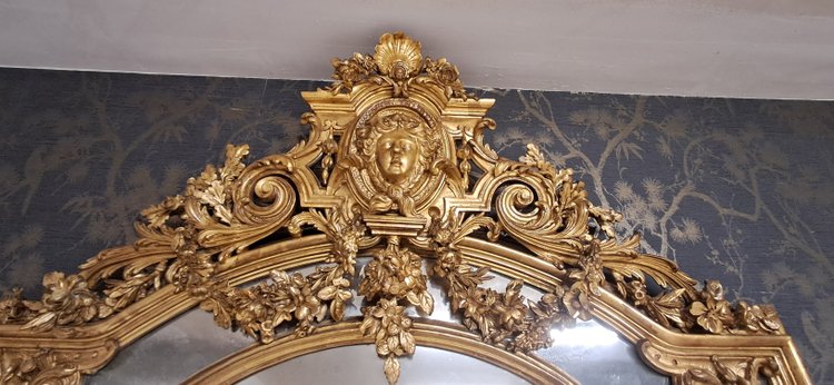 Miroir époque XIX 245 x 145